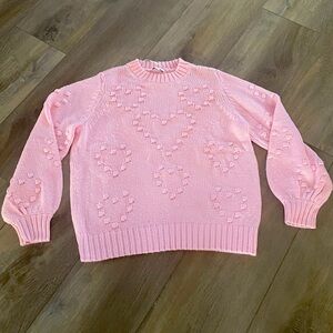 Crown & Ivy pink sweater